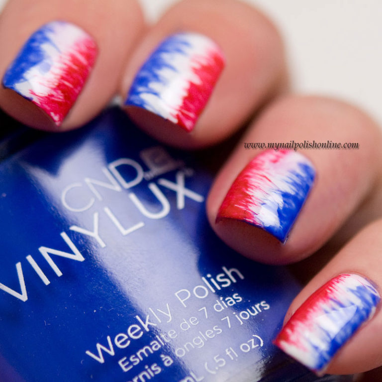 Labor Day Nails Guest post at Eleven.se My Nail Polish Online